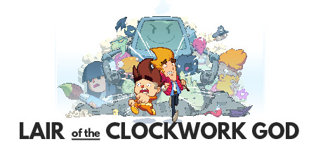 غلاف لعبة Lair of the Clockwork God