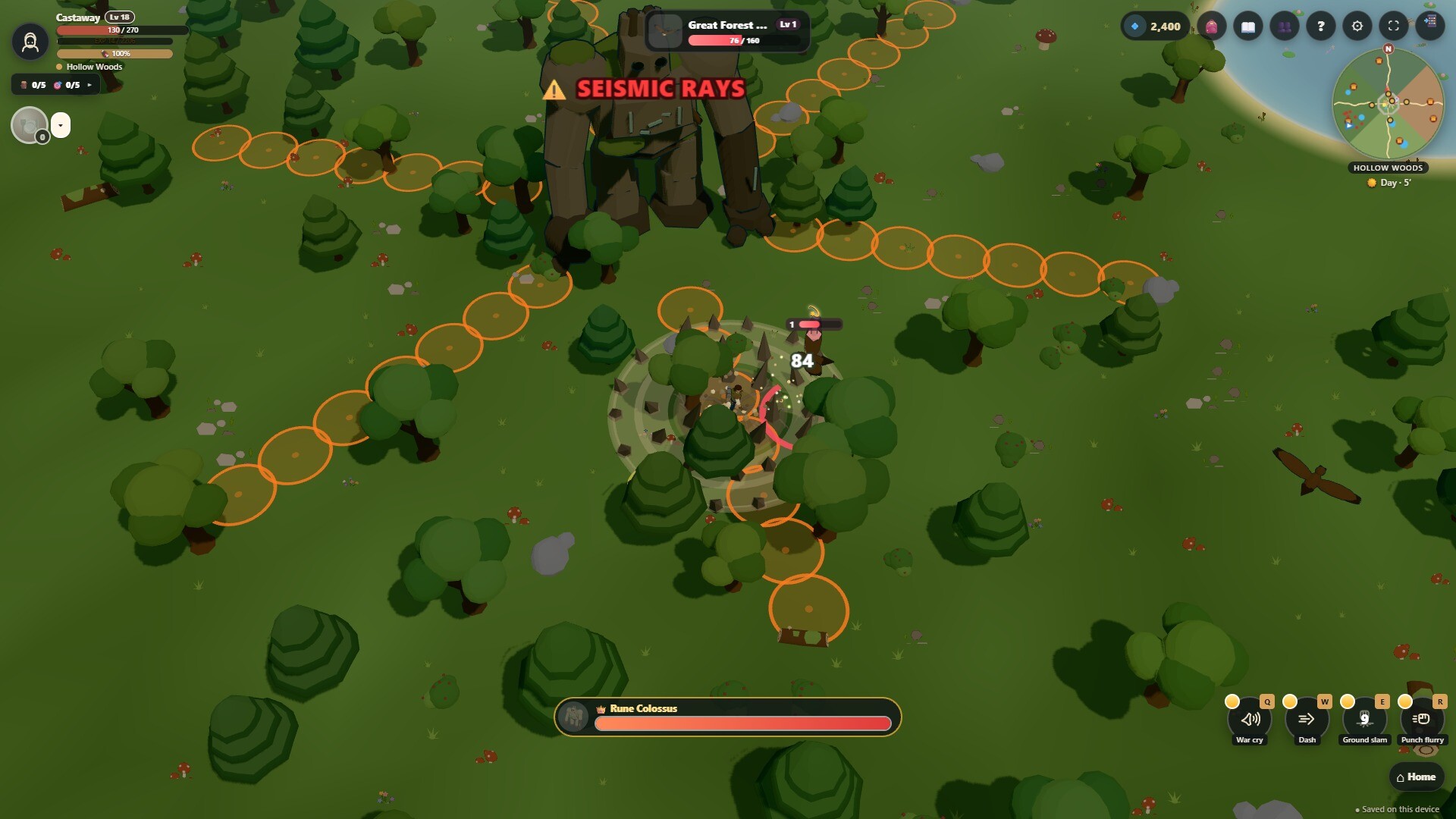 Greyward: Castaway Survival screenshot 2