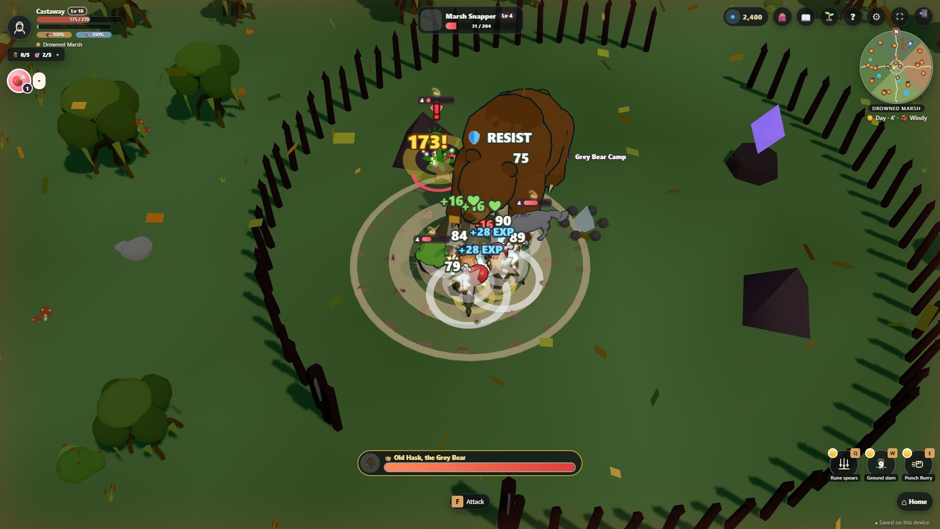 Greyward: Castaway Survival screenshot 3