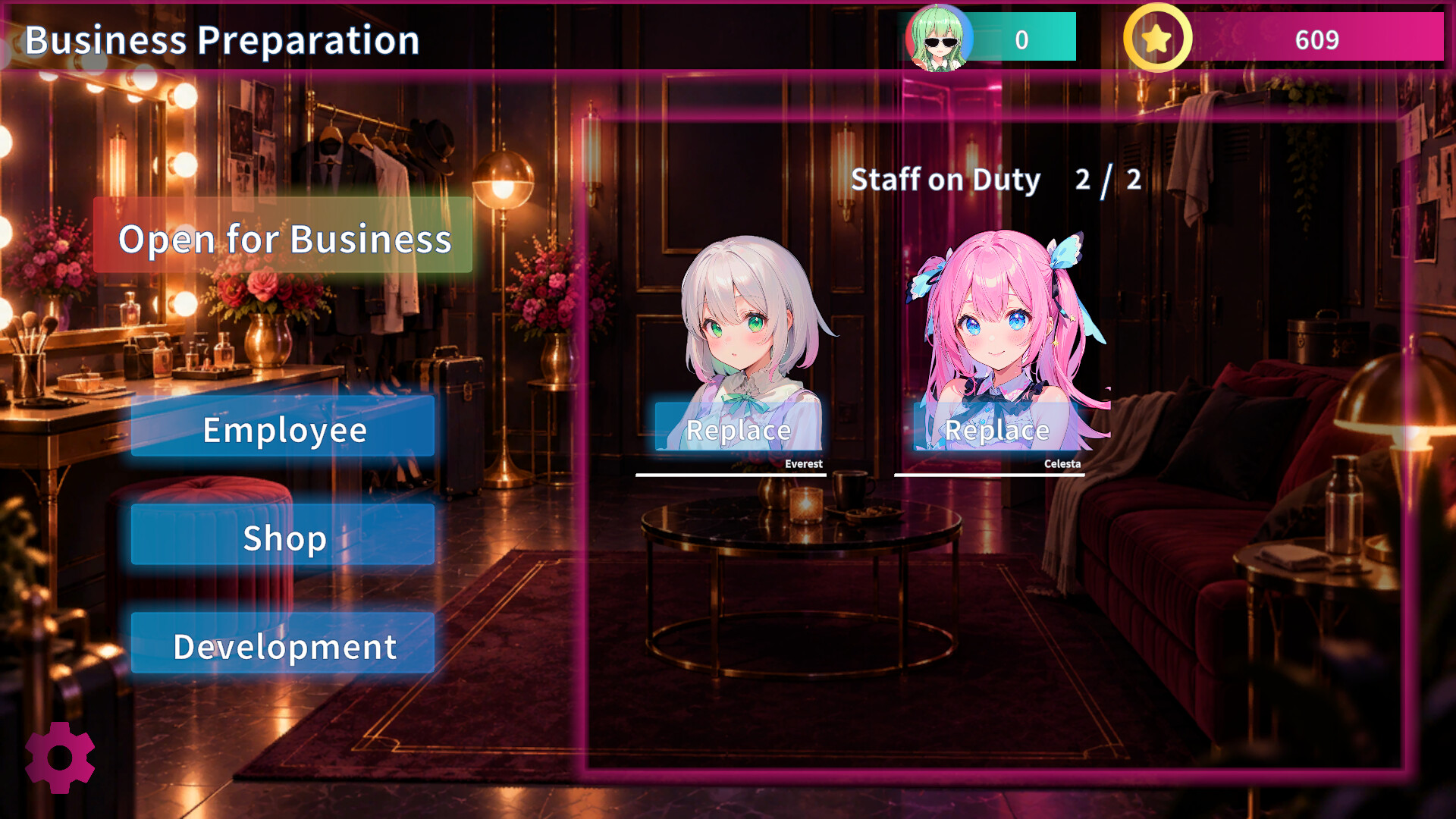 Canary’s Theory of Happiness: Nightclub Management & Romance screenshot 3