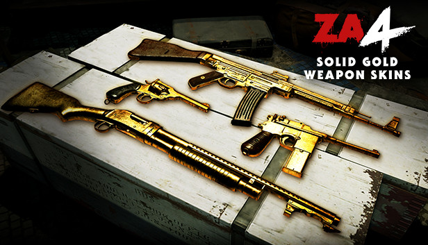 Zombie Army 4: Solid Gold Weapon Skins