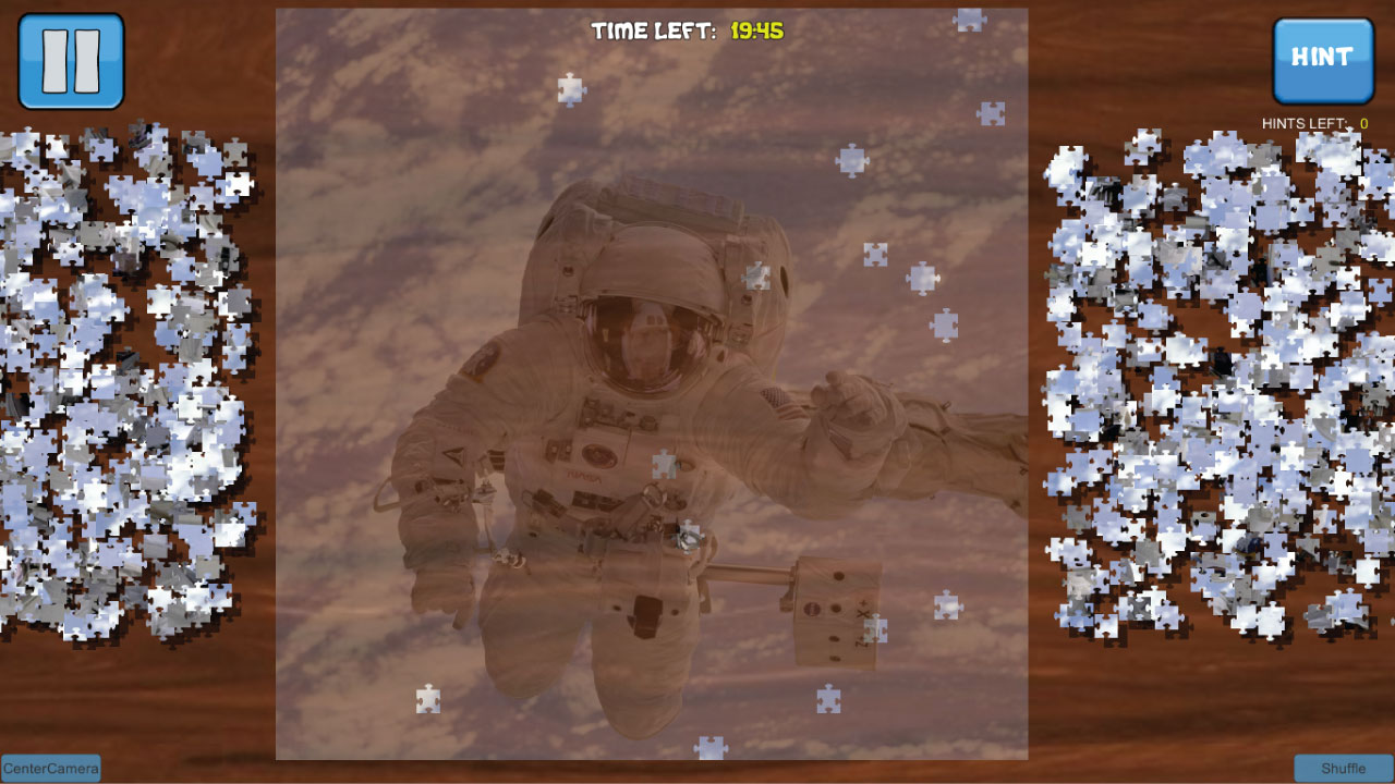 Bepuzzled Space Jigsaw Puzzle screenshot 3