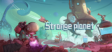 Cover art from Strange planet
