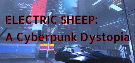 Cover art from Electric Sheep: A Cyberpunk Dystopia