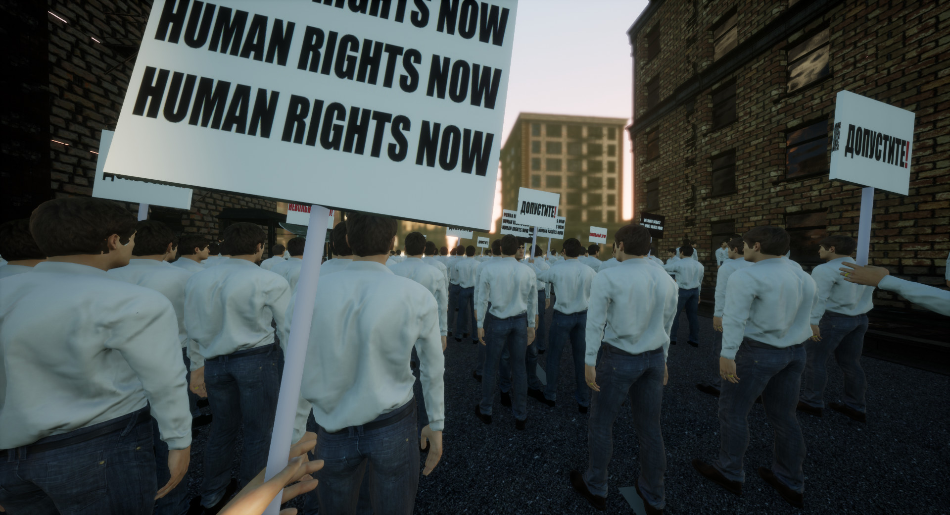 PROTEST SIMULATOR trailer