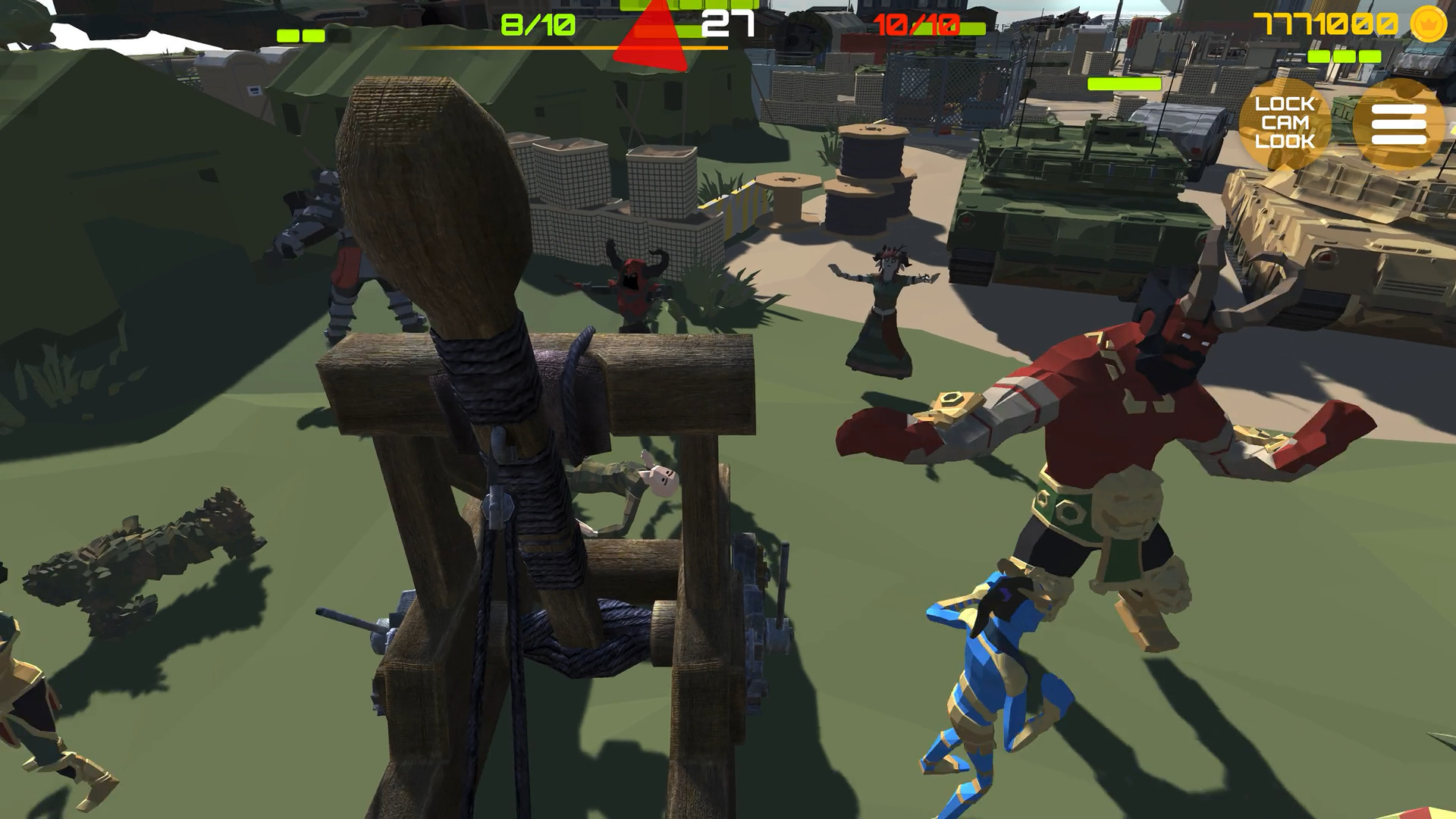 CATAPULT BATTLE SIMULATOR! screenshot 5