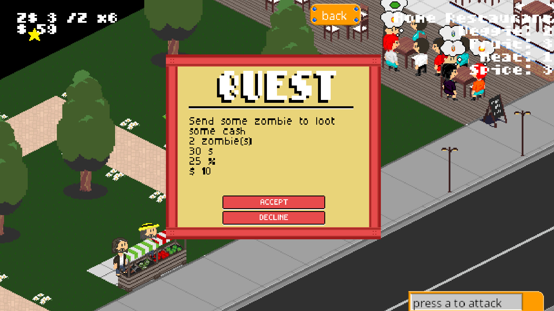 Undead Eatery screenshot 5