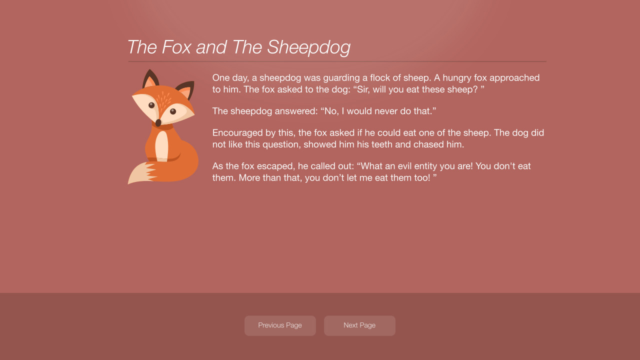 Aesop’s Fables - A New Approach screenshot 2