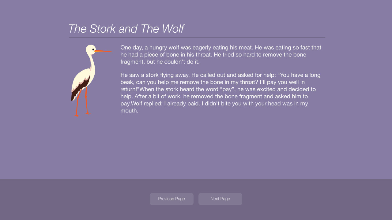 Aesop’s Fables - A New Approach screenshot 5