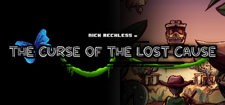 Cover art from Nick Reckless in The Curse of the Lost Cause