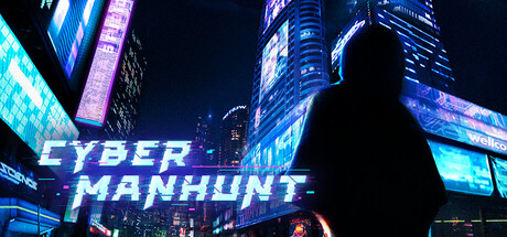 غلاف لعبة Cyber Manhunt
