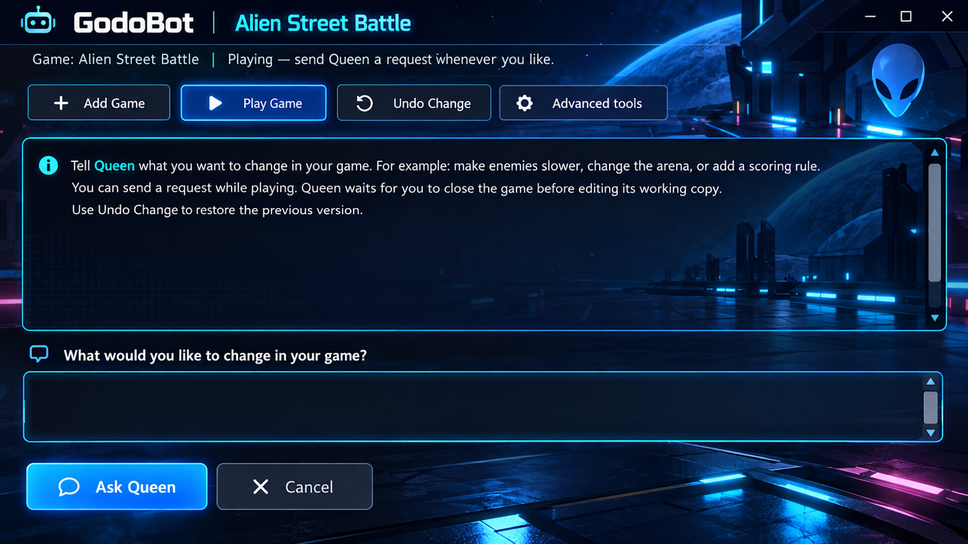 Alien street battle screenshot 2