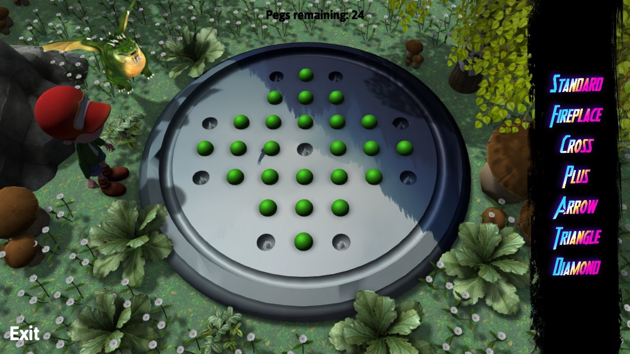 Peg Solitaire Adventure screenshot 4