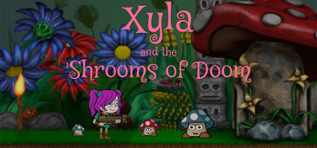 Cover art from Xyla and the 'Shrooms of Doom