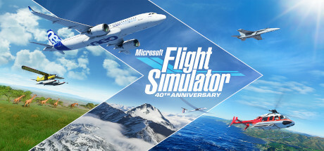 غلاف لعبة Microsoft Flight Simulator (2020) 40th Anniversary Edition