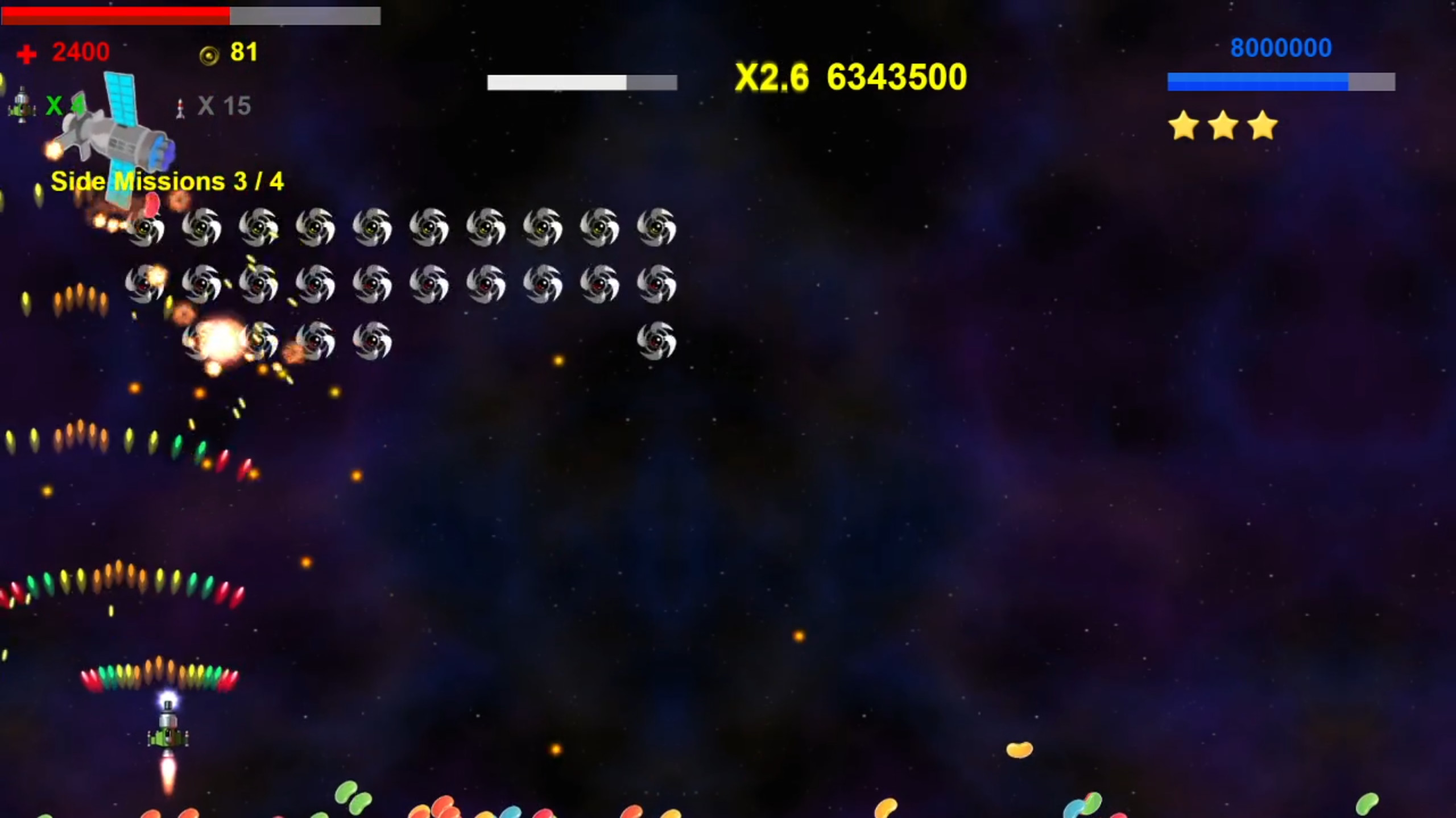 Spinner Invaders screenshot 2