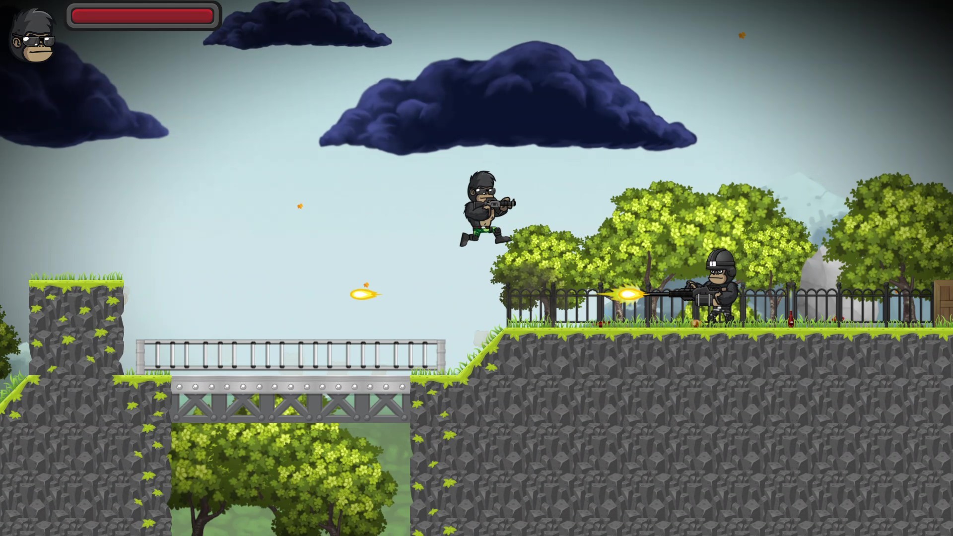 Gorilla Guerrillas screenshot 1