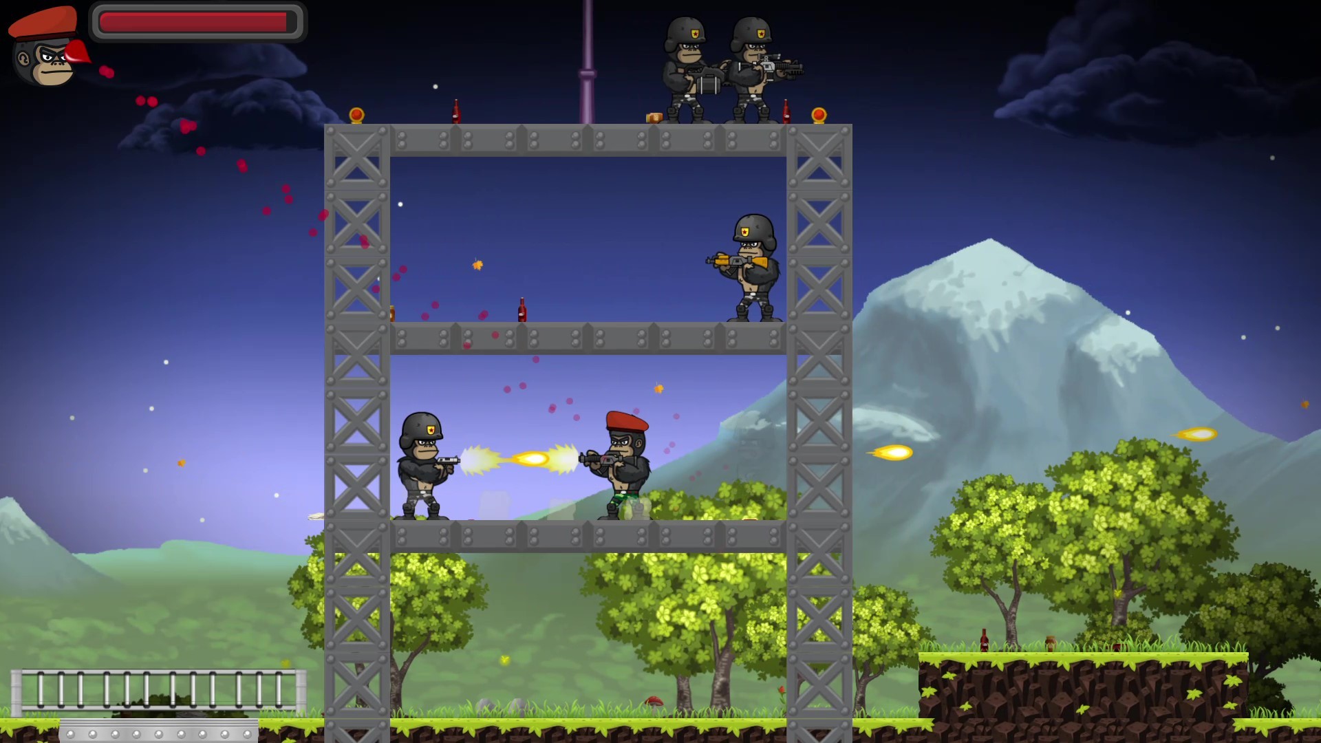 Gorilla Guerrillas screenshot 2