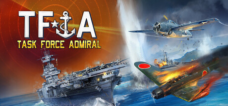 غلاف لعبة Task Force Admiral - Vol.1: American Carrier Battles