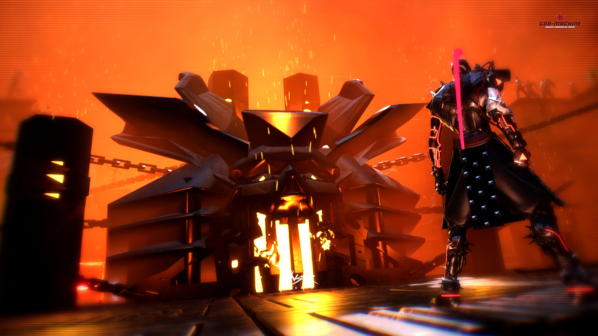 God-Machine - Shogun CyberMetal Arena screenshot 5