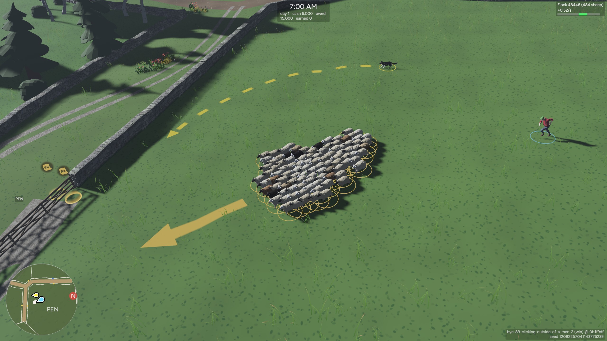 Come Bye: A Sheepdog Simulator screenshot 2