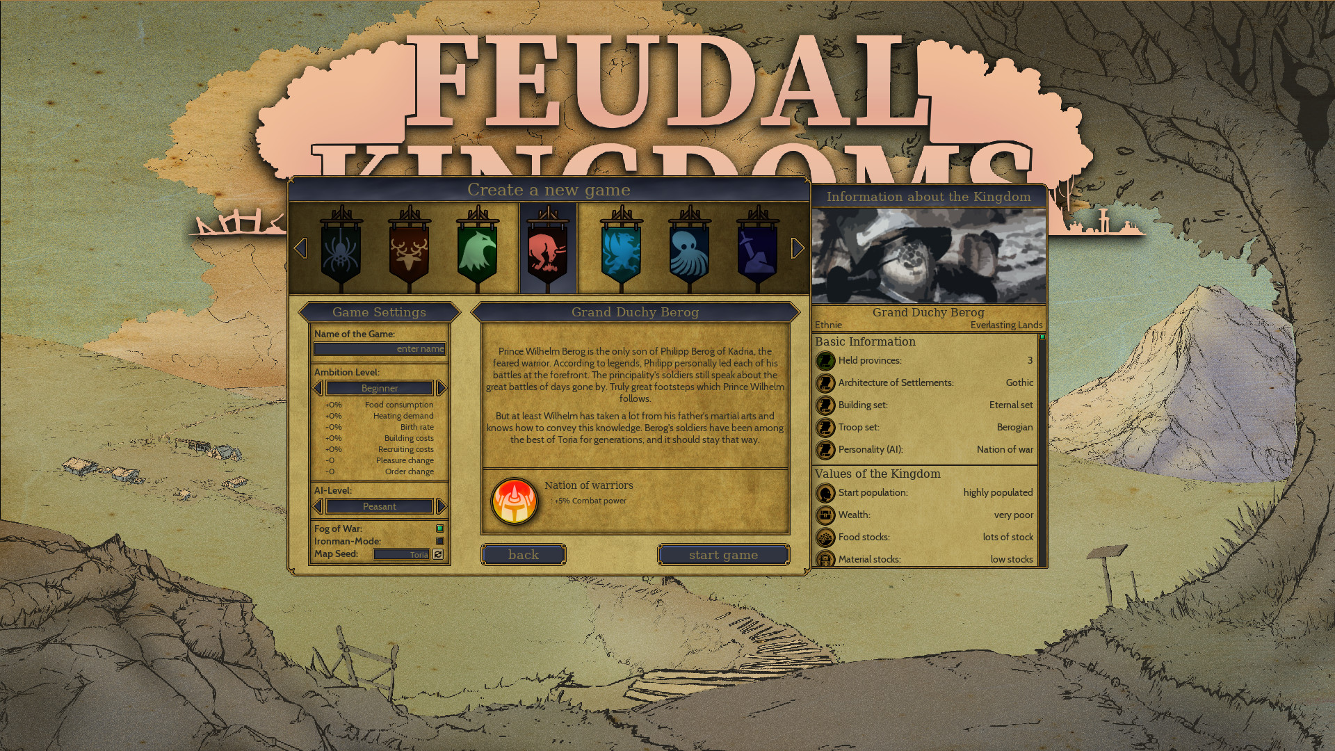 Feudal Kingdoms trailer