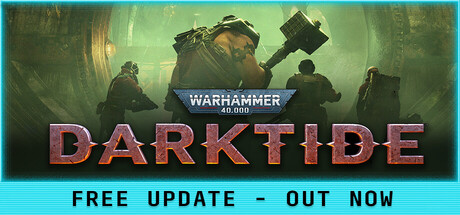 Cover art from Warhammer 40,000: Darktide