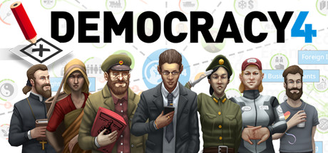 غلاف لعبة Democracy 4