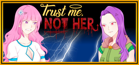 Cover art from Trust Me, Not Her