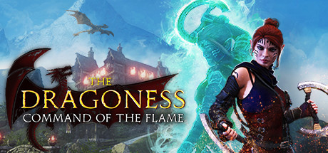 غلاف لعبة The Dragoness: Command of the Flame