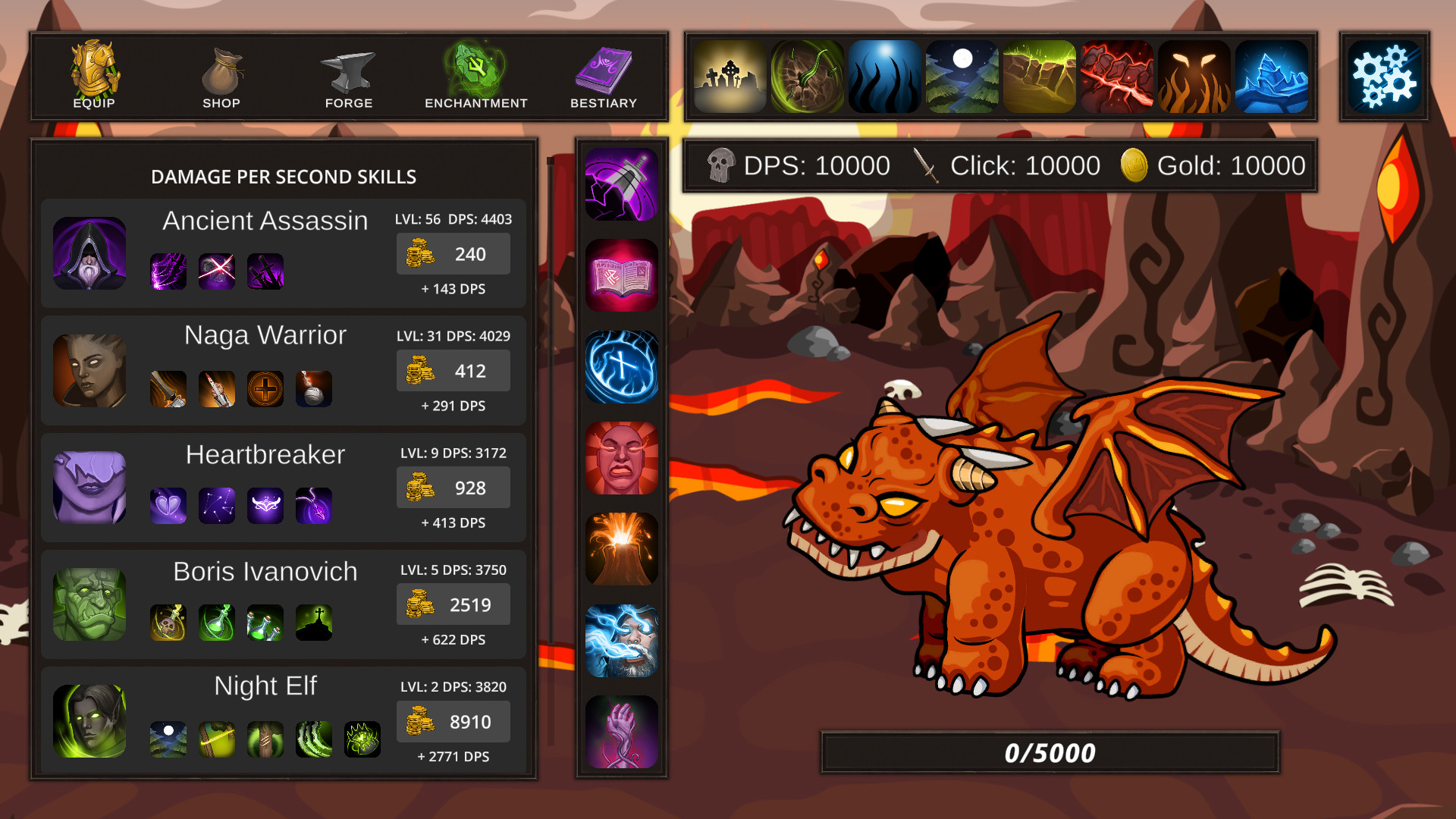 Spellario - Fantasy Clicker screenshot 2