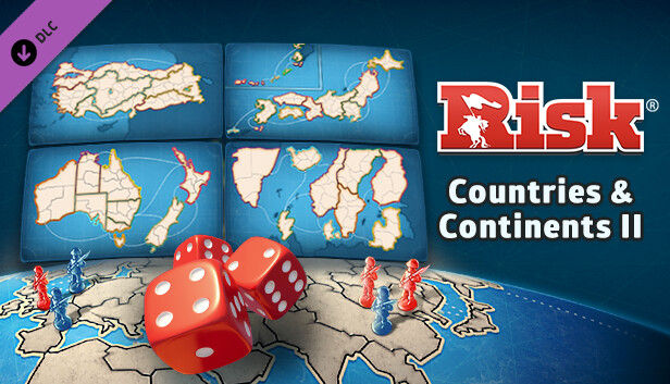 RISK: Global Domination - Countries & Continents Map Pack 2