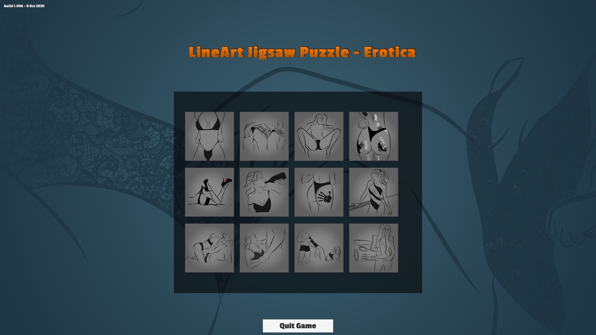 LineArt Jigsaw Puzzle - Erotica trailer