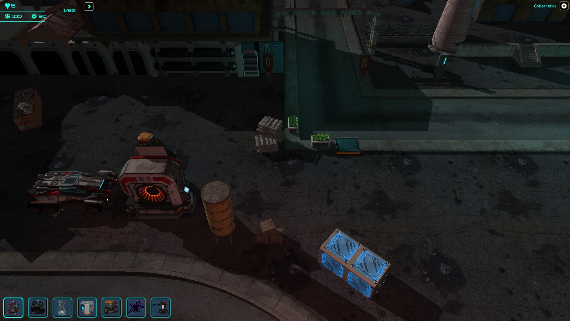 Cybernetica: fallen city screenshot 2