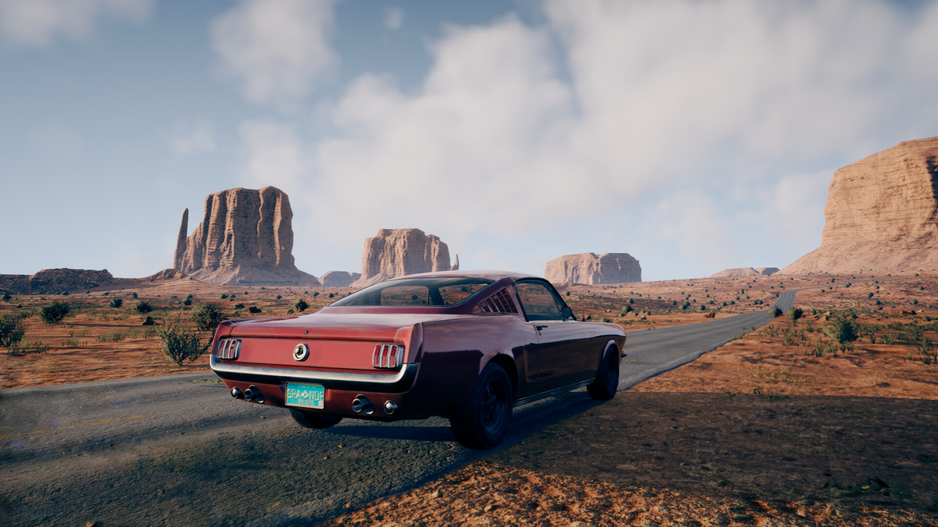 Route 66 Simulator trailer
