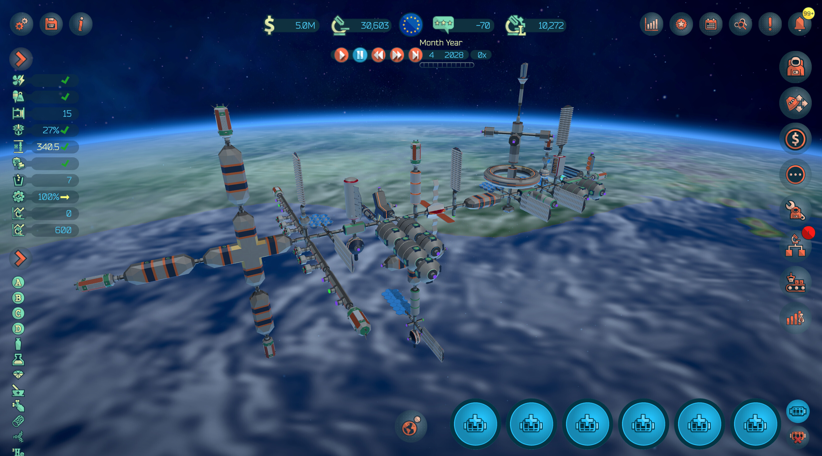Space Station Designer screenshot 2