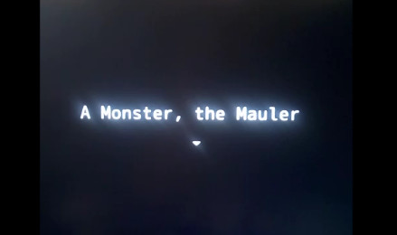 A Monster, The Mauler trailer