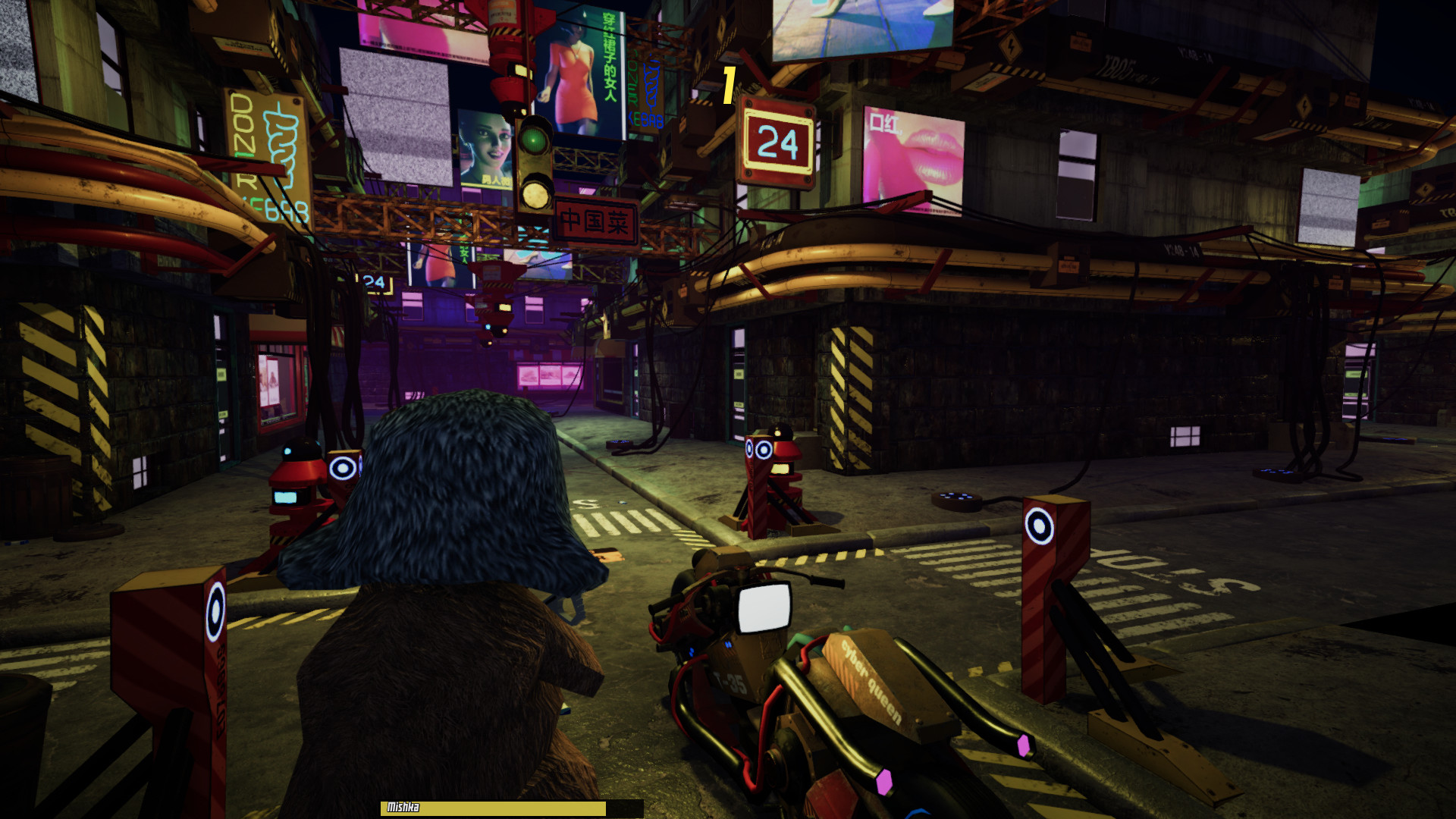 BEAR, VODKA, BALALAIKA: Cyberpunk screenshot 5