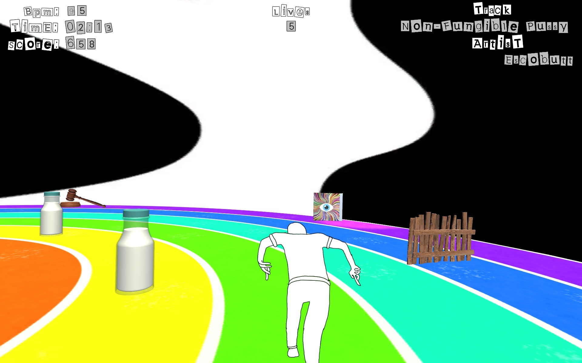 The Infinite Trial of a Hopeless Man Running trailer