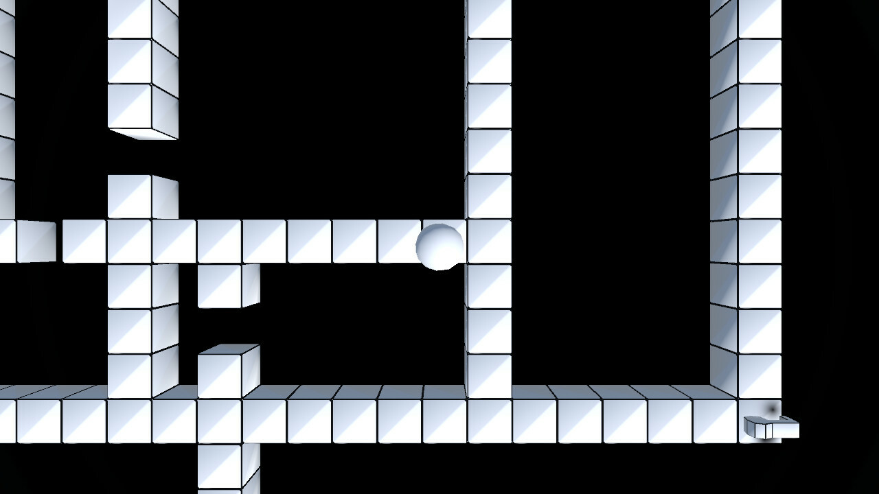 White platform trailer