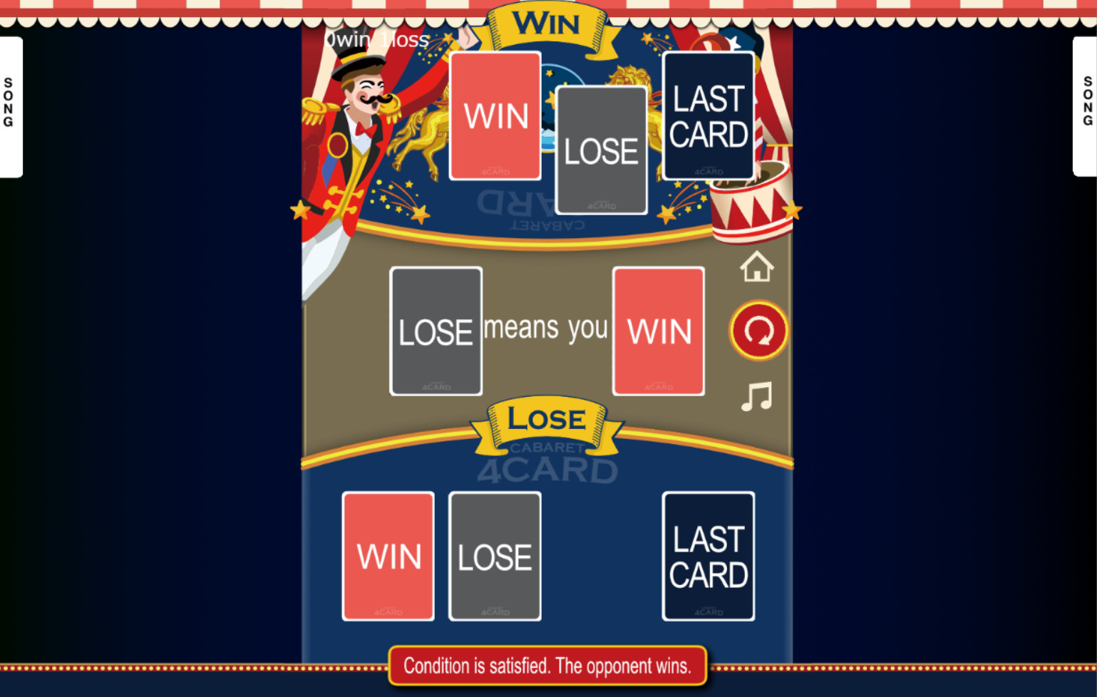 CABARET 4 CARD screenshot 2