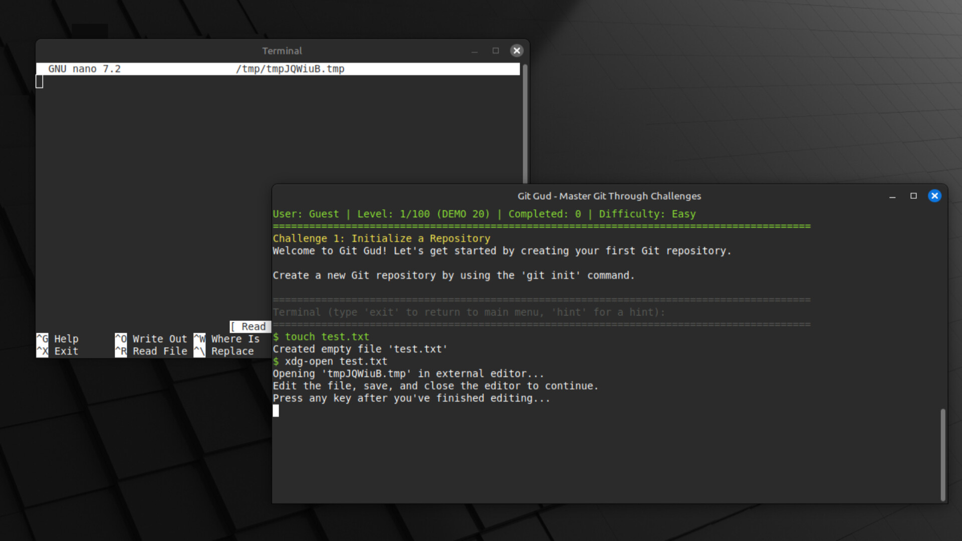 Screenshot