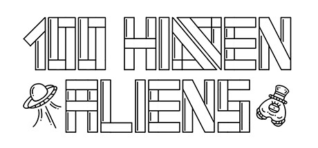 غلاف لعبة 100 hidden aliens