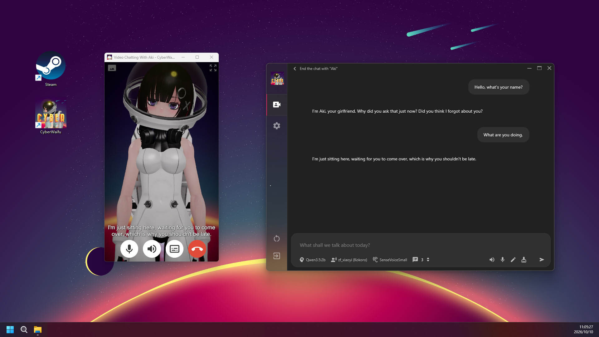 CyberWaifu screenshot 4