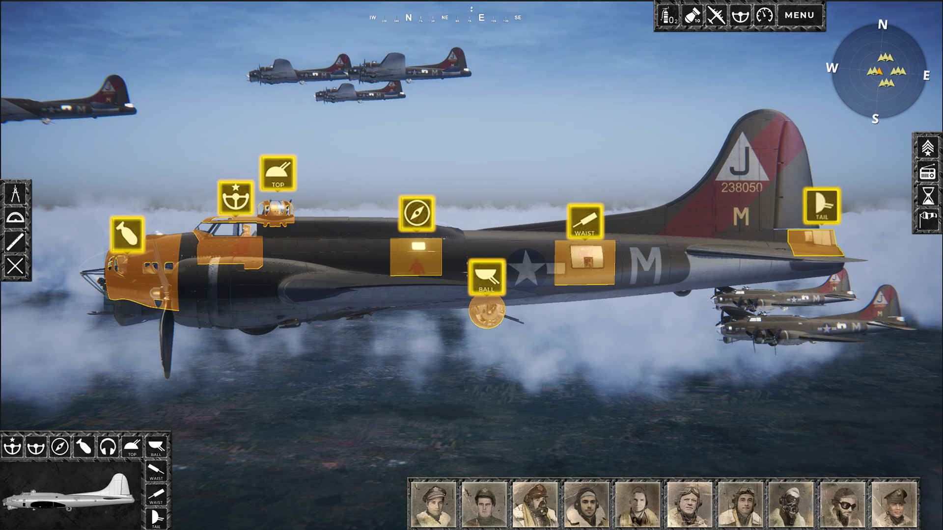 B-17 Squadron trailer