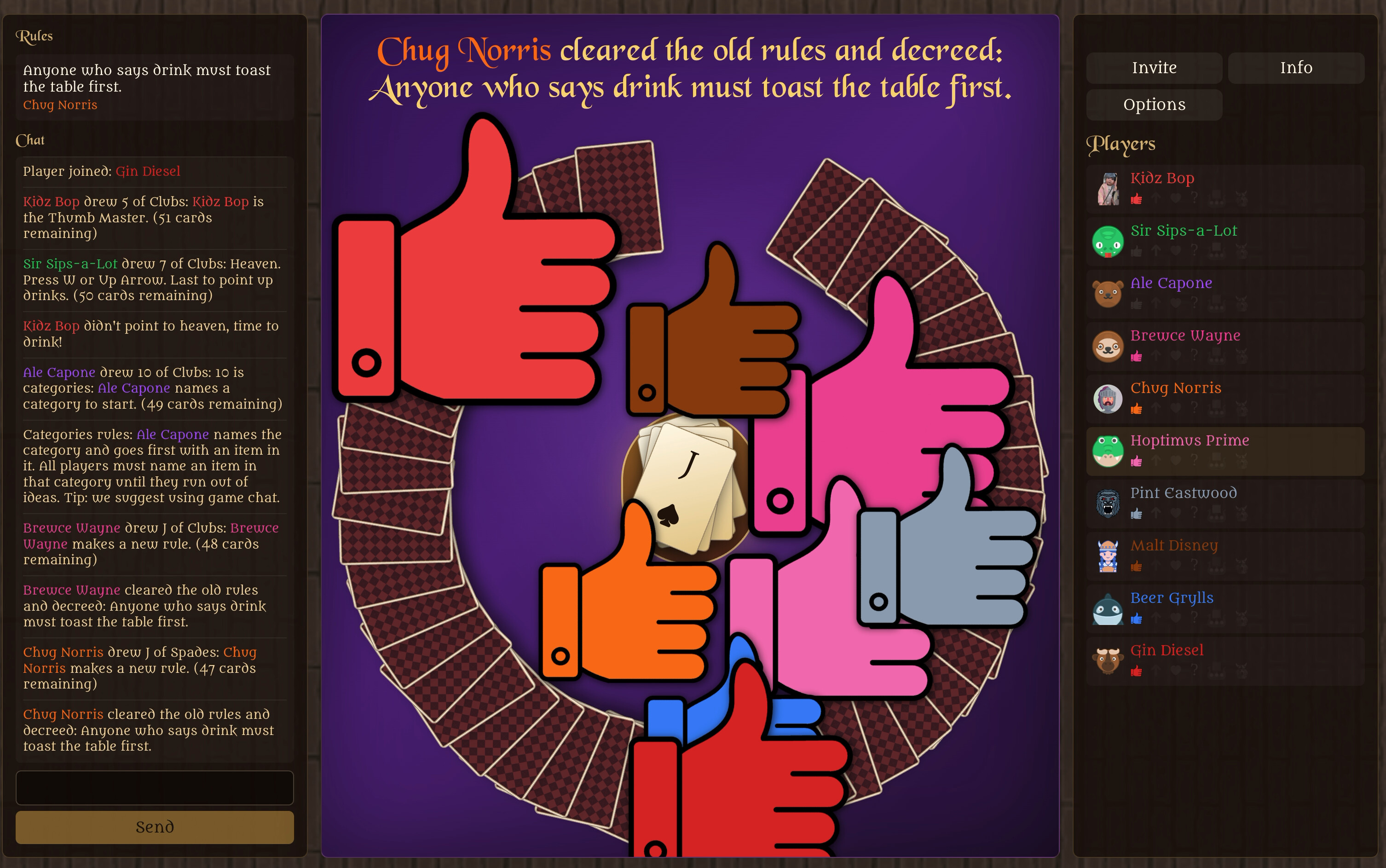 King's Cup: The online multiplayer drinking game trailer