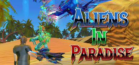Cover art from Aliens In Paradise