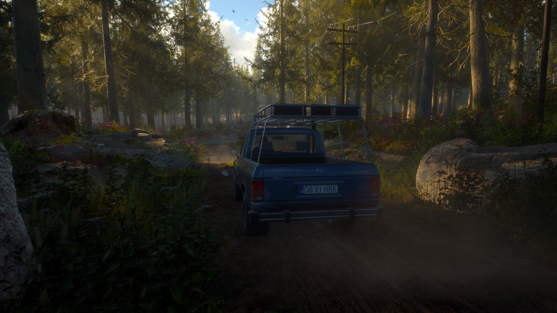 Offroad Delivery Service trailer