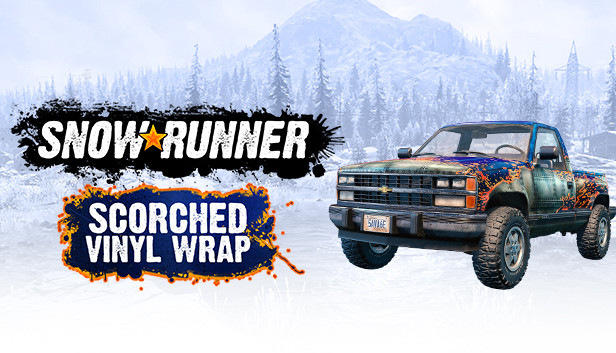 SnowRunner - Scorched Vinyl Wrap