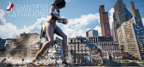 Cover art from GIANTESS PLAYGROUND